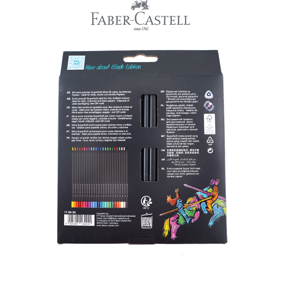 

Ready Faber-Castell Black Edition Colour Pencils Series Serba Murah