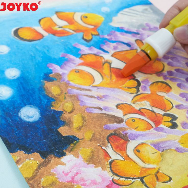 

Promo Crayon Joyko/Oil Pastel Joyko 55 warna ( 1 set ) ➦➮✶✺