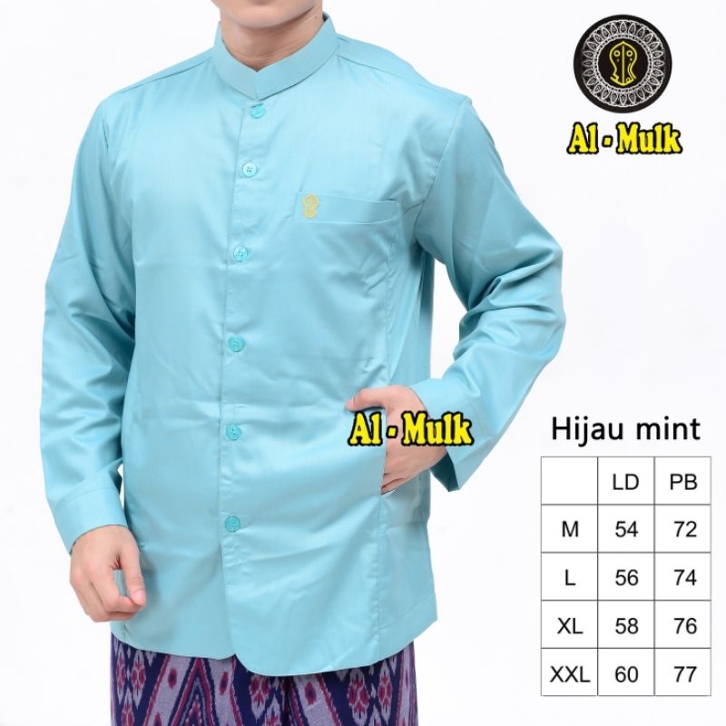Baju Koko Semi Jas Terompah Al-Mulk Termurah Terlaris Polos