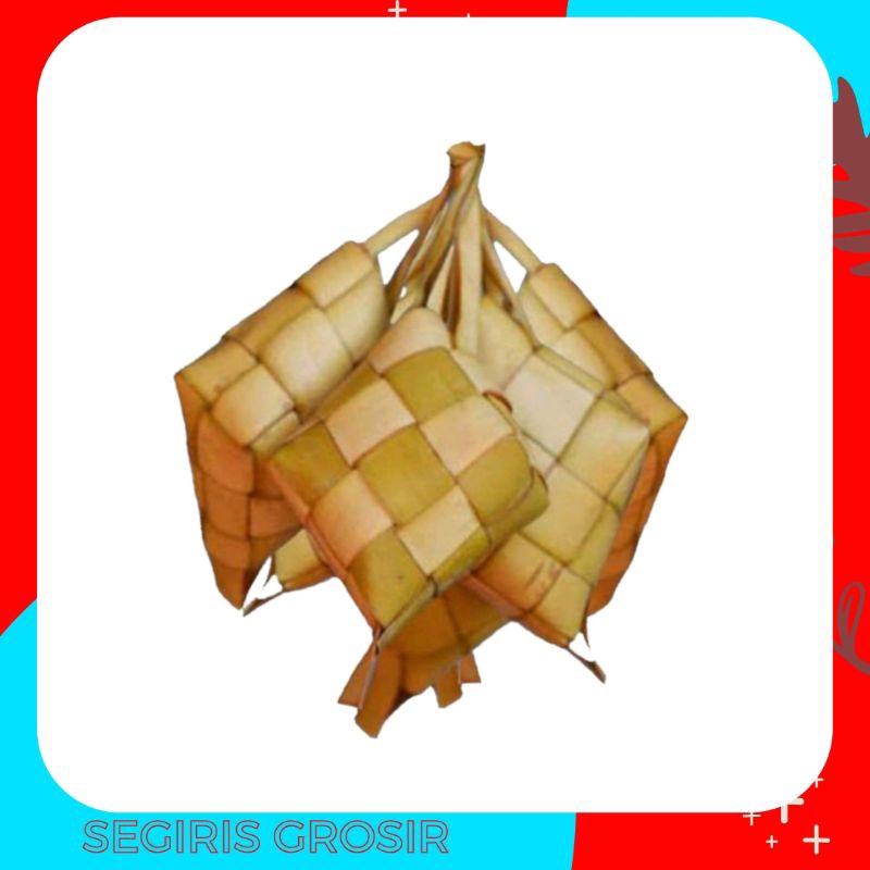

CANGKANG KETUPAT KERING KOSONGAN 1 IKAT isi 70