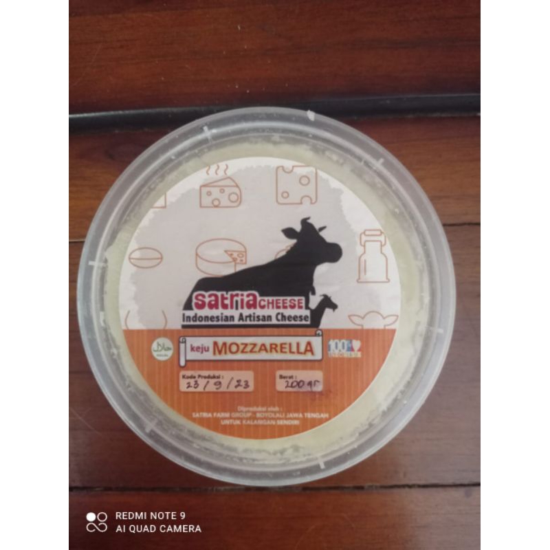 

Keju Artisan mozarella 200gr