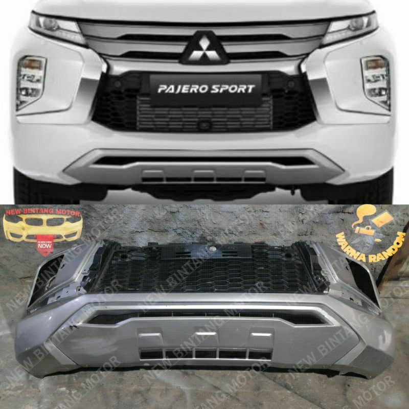 Bumper depan pajero sport facelift 2022 2023 original