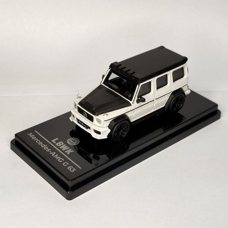 PARA64 1/64 Diecast Mercedes Benz G63 AMG LBWK (Putih/ White)