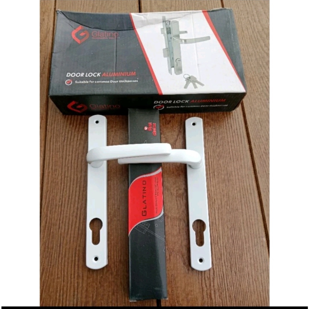 TERLARIS Kunci Pintu Almunium GLATINO 839 - 20mm / Kunci Almunium 9055 / Kunci Pintu Almunium Tiang