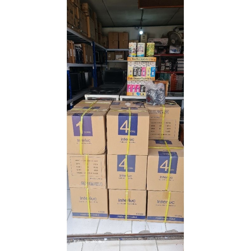 kabel fo 4core 3seling 1000 meter