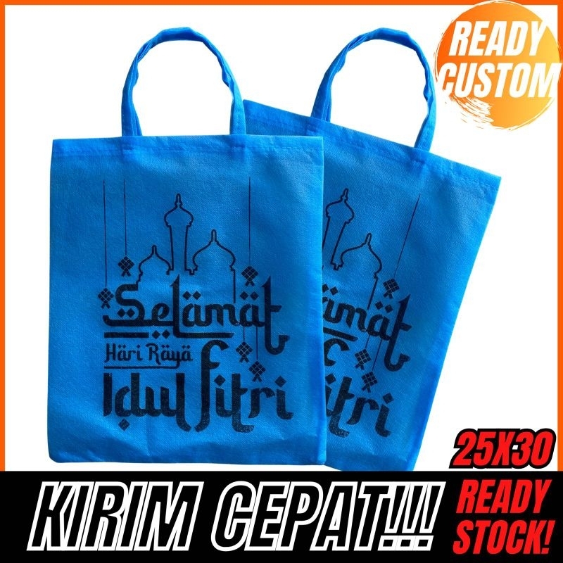 

READY STOK TAS LEBARAN TERMURAH GOODIBAG IDUL FITRI TERLARIS SEJATIM F25X30 BIRU TUA
