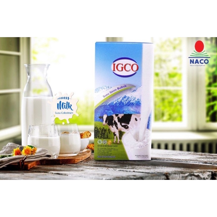IGCO Susu Suplemen Kesehatan Colostrum Kemasan 30 Sachet - Susu Kolostrum IGCO
