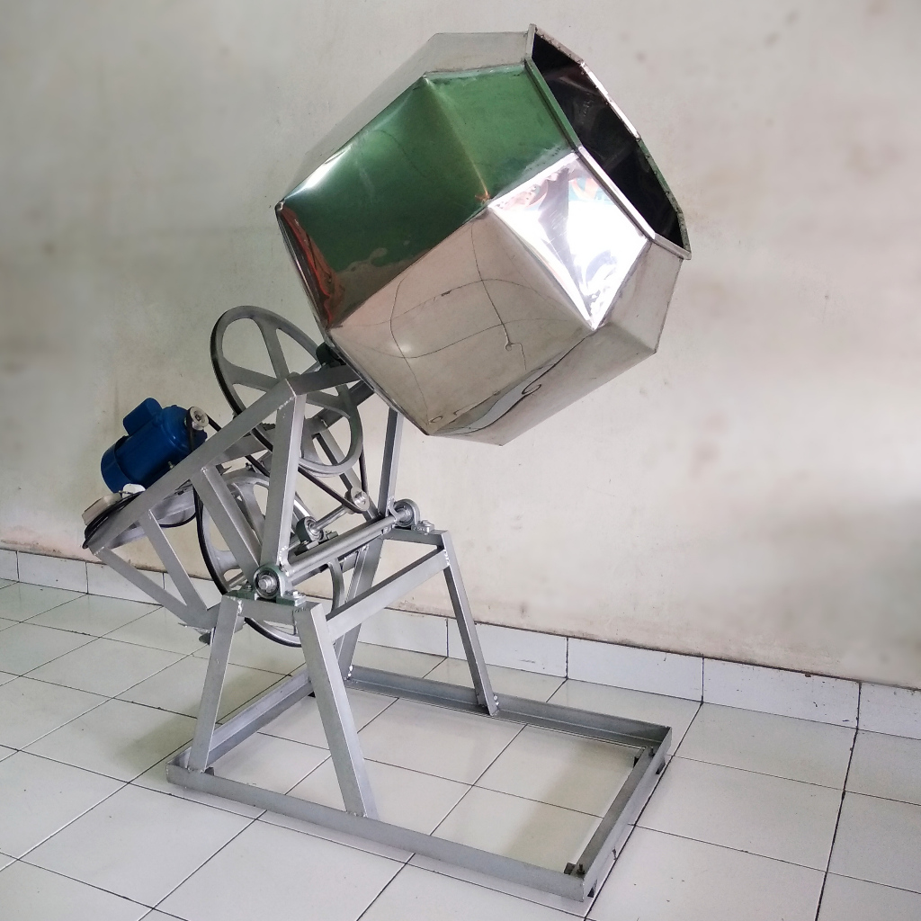 Mesin Mixer Molen Pengaduk Pencampur Bumbu Tabur Snack 10 Kg