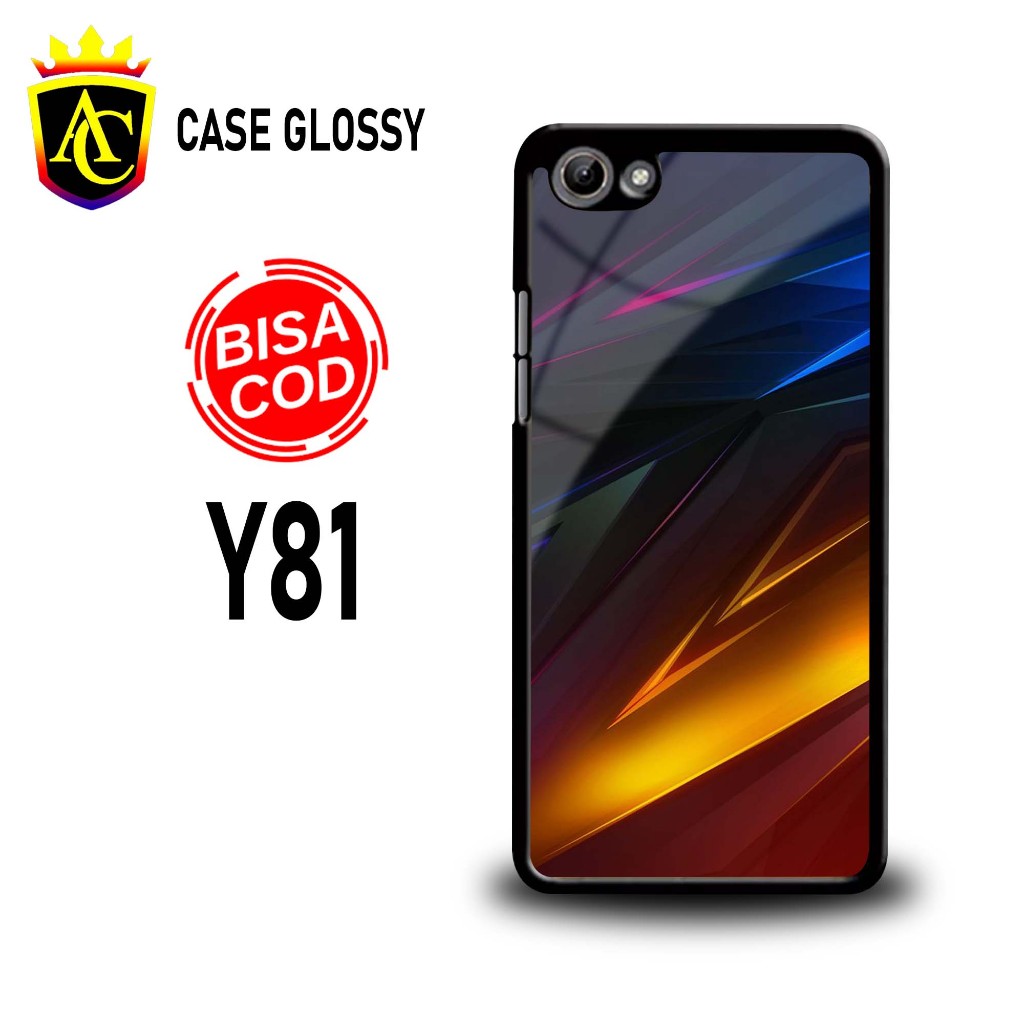 Case Vivo y81 Vivo y83 Vivo y93 Vivo y95 Vivo y91C Terbaru  - Hardcase 2d glossy - kesing hp - Hardc