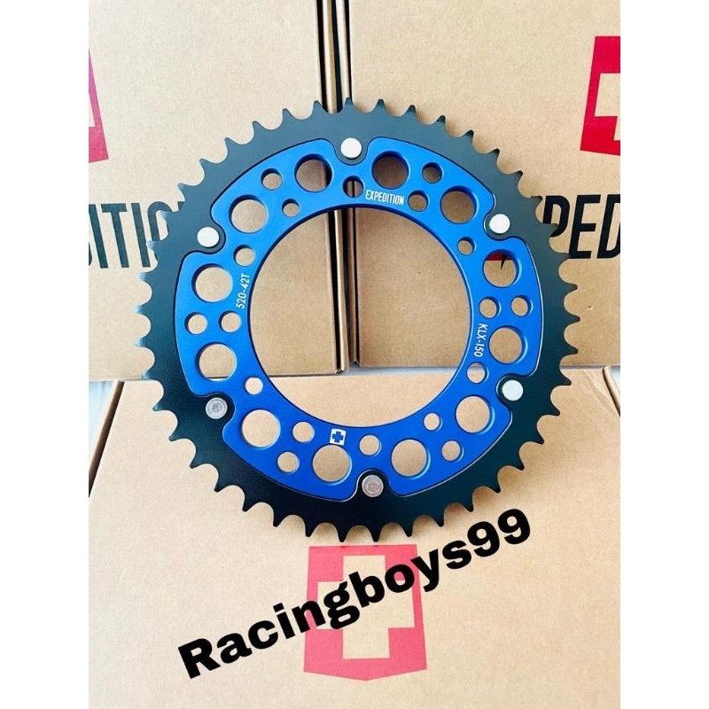 Gear belakang 520 klx 150 d tracker 150 klx 140 EXPEDITION model roz Biru