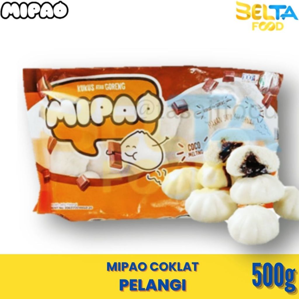 

Pelangi Mipao Rasa Coklat Isi 30 Bakpao Mini Murah