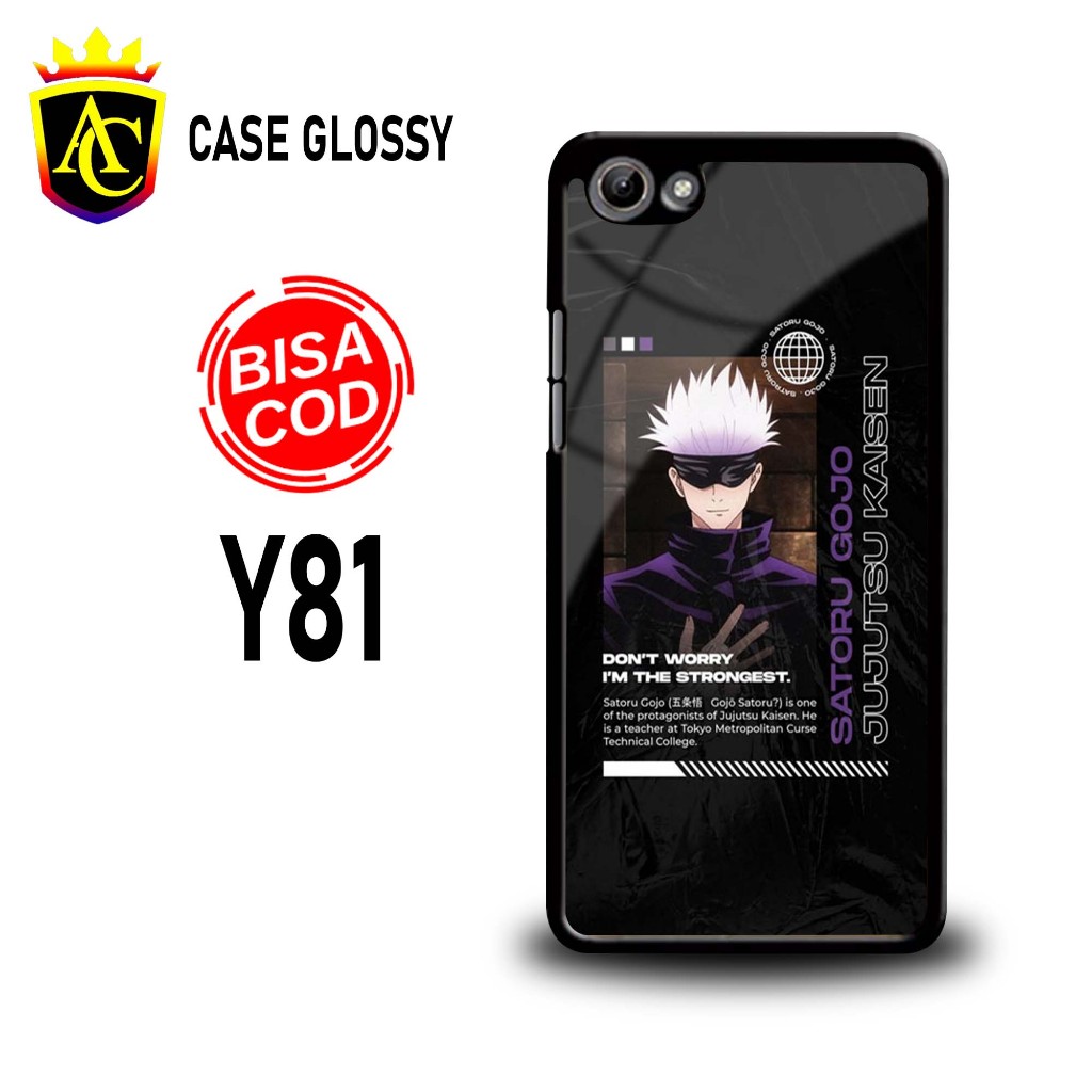 Case Vivo y81 Vivo y83 Vivo y93 Vivo y95 Vivo y91C Terbaru  - Hardcase 2d glossy - kesing hp - Hardc