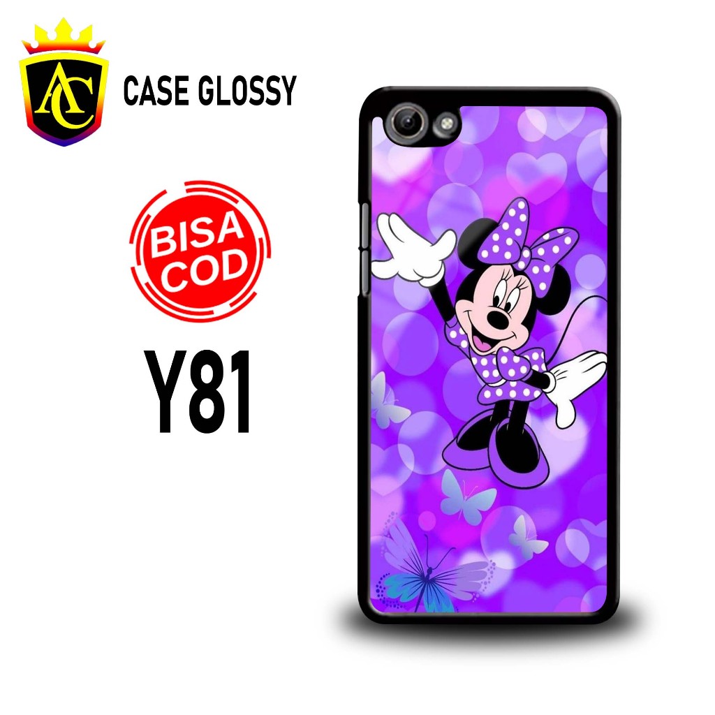 Case Vivo y81 Vivo y83 Vivo y93 Vivo y95 Vivo y91C Terbaru  - Hardcase 2d glossy - kesing hp - Hardc