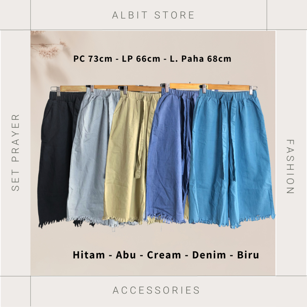 Celana Wanita 7/8 - Celana Wanita/ Celana 7 per 8