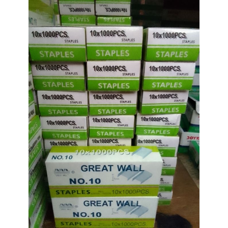 

(1slop) ISI STAPLES 10 GREAT WALL