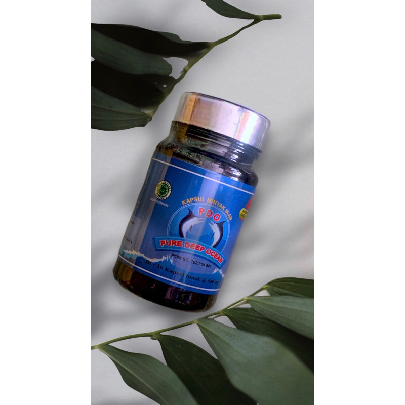 PDO Minyak Ikan Omega 3, 6, 9 Minyak Ikan Kapsul