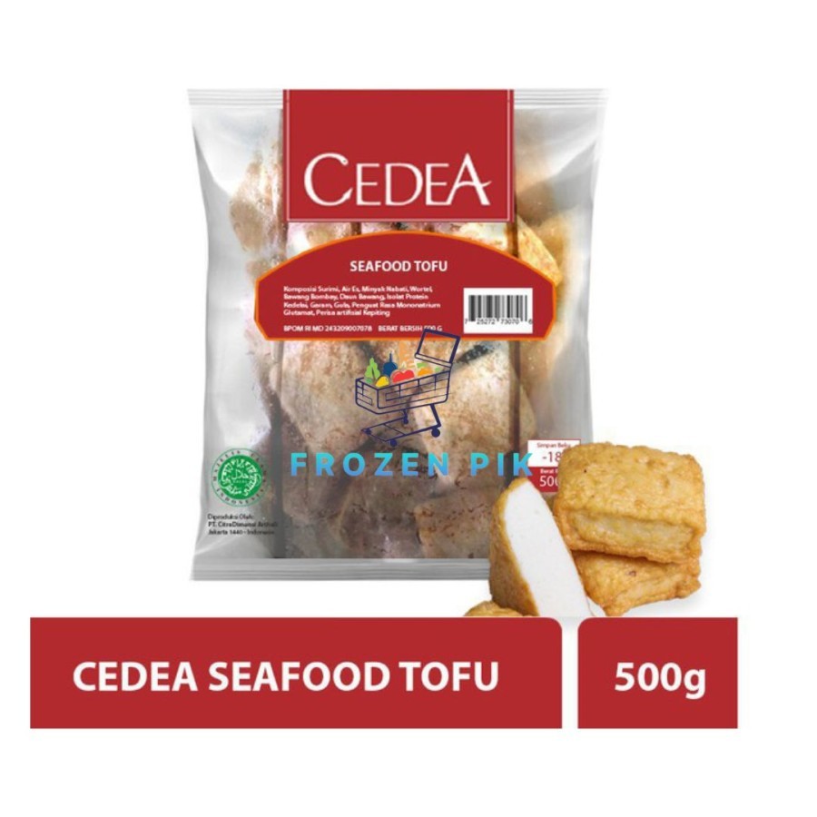 

Seafood Tofu Cedea 500gram