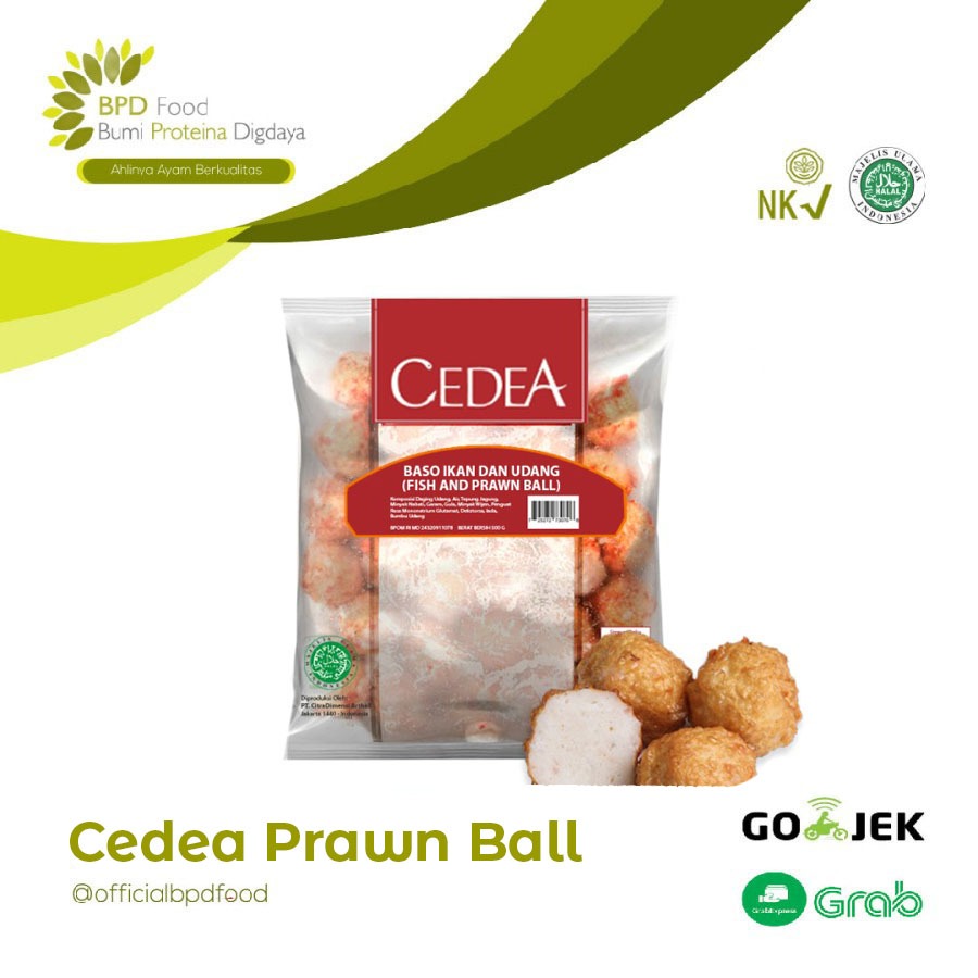 

CEDEA PRAWN BALL 500GR