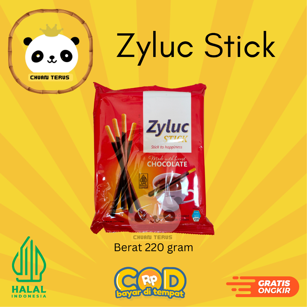 

BISKITOP - ZYLUC STICK 220g Biskuit Anak Dewasa Enak Renyah Biscuit Coklat/Cokelat Terbaru Lezat