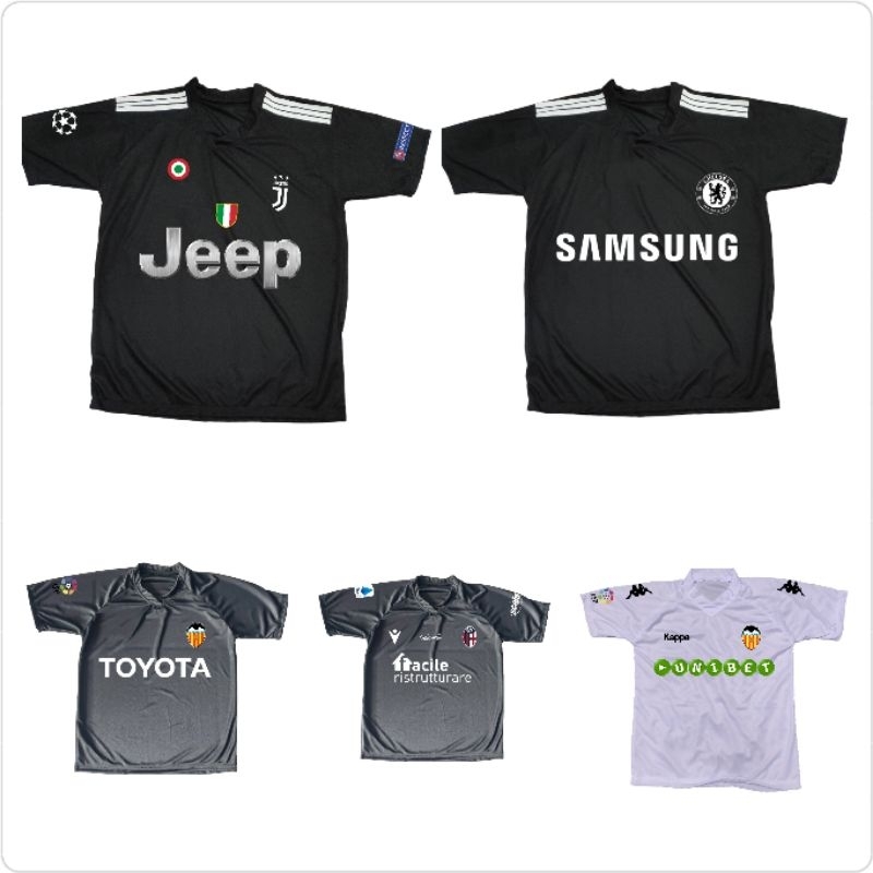 jersey kaos baju bola dewasa retro liga luar terbaik