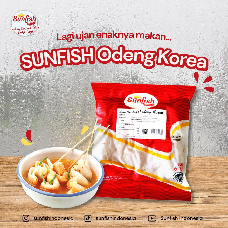 

Sunfish Korea/Korean Odeng - 500gr