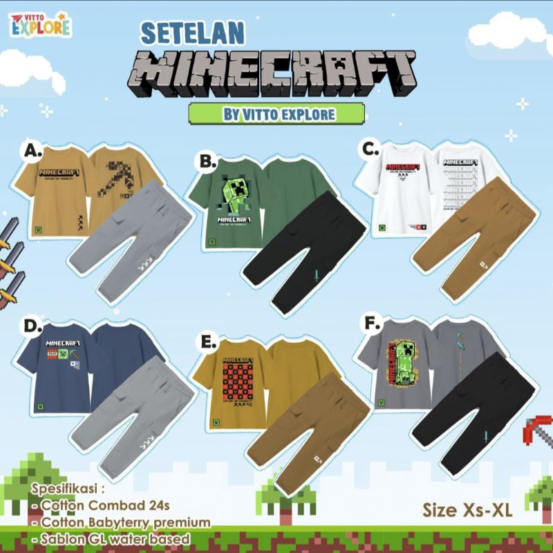 SETELAN MINECRAFT by Vitto Explore