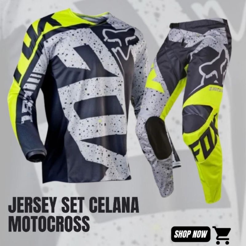 Jerset motocross trail | Jersey set celana Trabas