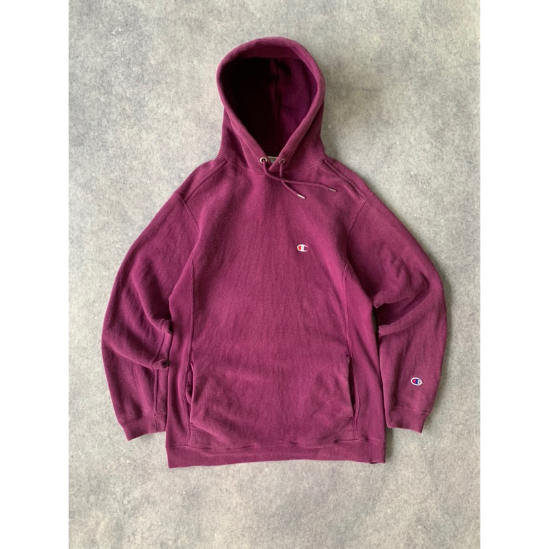 Champion Reverse Weave Hoodie Purple