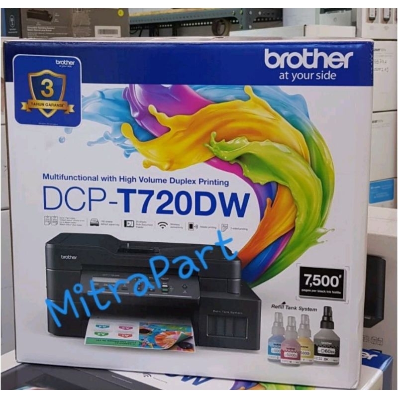 Printer Brother DCP-T720DW - Scan Copy F4/ Legal Print, Scan, Copy, Wifi,ADF