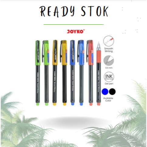 

Pulpen Gel / Ballpoint Gel / Gel Pen GP-190 / GP190 JOYKO (PACK)