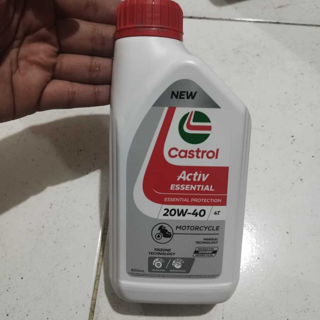 Oli Motor Castrol GO 20w-40 800ml 0.8L. Oli Motor Bebek 4T