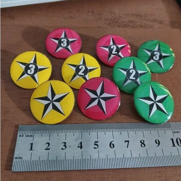 Pin Bros Bintang Tahunan Pramuka Resin - Pin Aksesoris Pramuka Bintang Tahunan