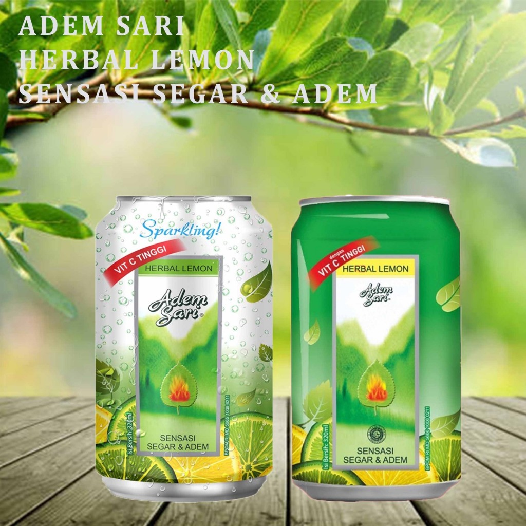 

Adem Sari / Minuman Herbal Lemon / Sparkling Ching ku / 320ml