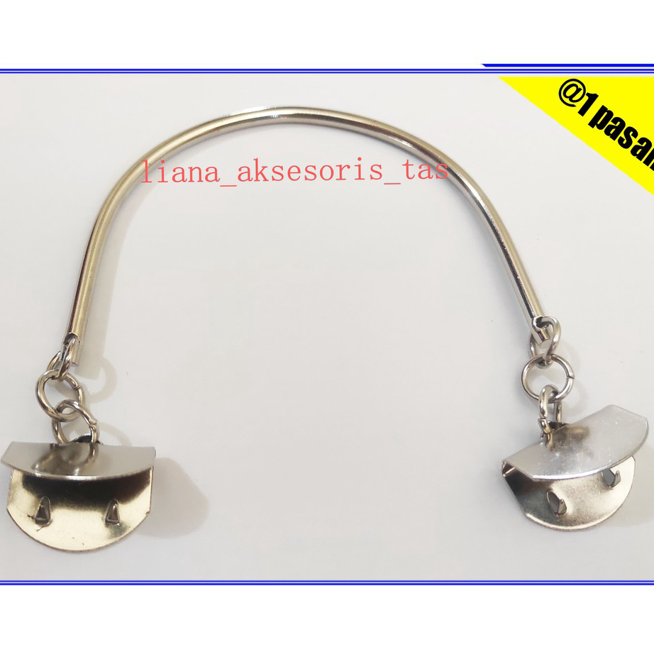 ☇✯✱ HANDLE TAS BESI JEPIT ( 1 PASANG ) GAGANG TAS BESI IMPOR