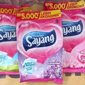 Deterjen Sayang