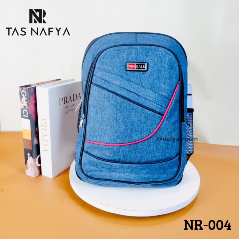 Tas Ransel Seminar Diklat / Tas Kantor / Tas Pelatihan / NR004 Blue / Souvenir Seminar / Seminar Kit