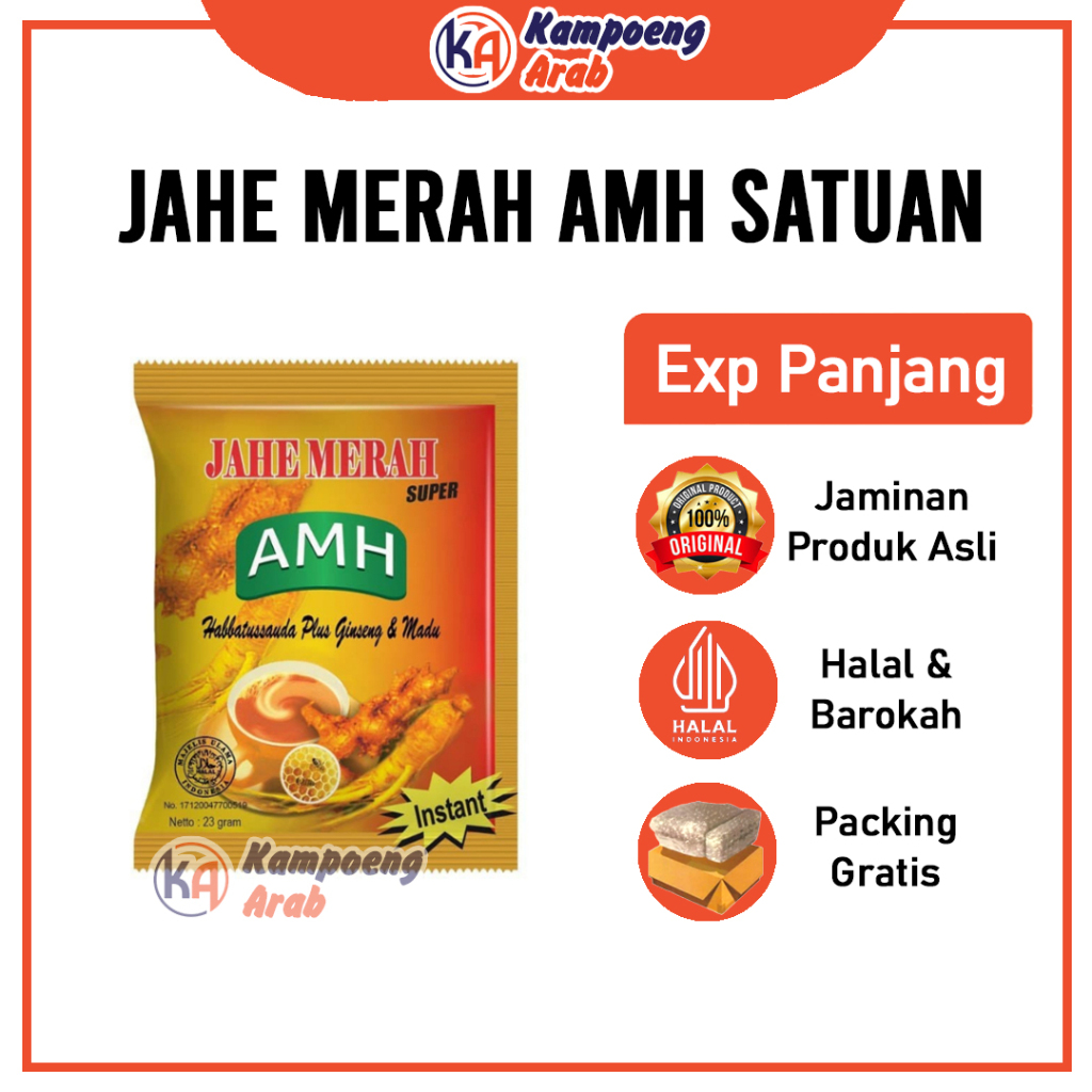 

JAHE MERAH AMH KUNING SULE ASLI Dengan Ginseng Madu Propolis Susu Kesehatan Imun MPASI