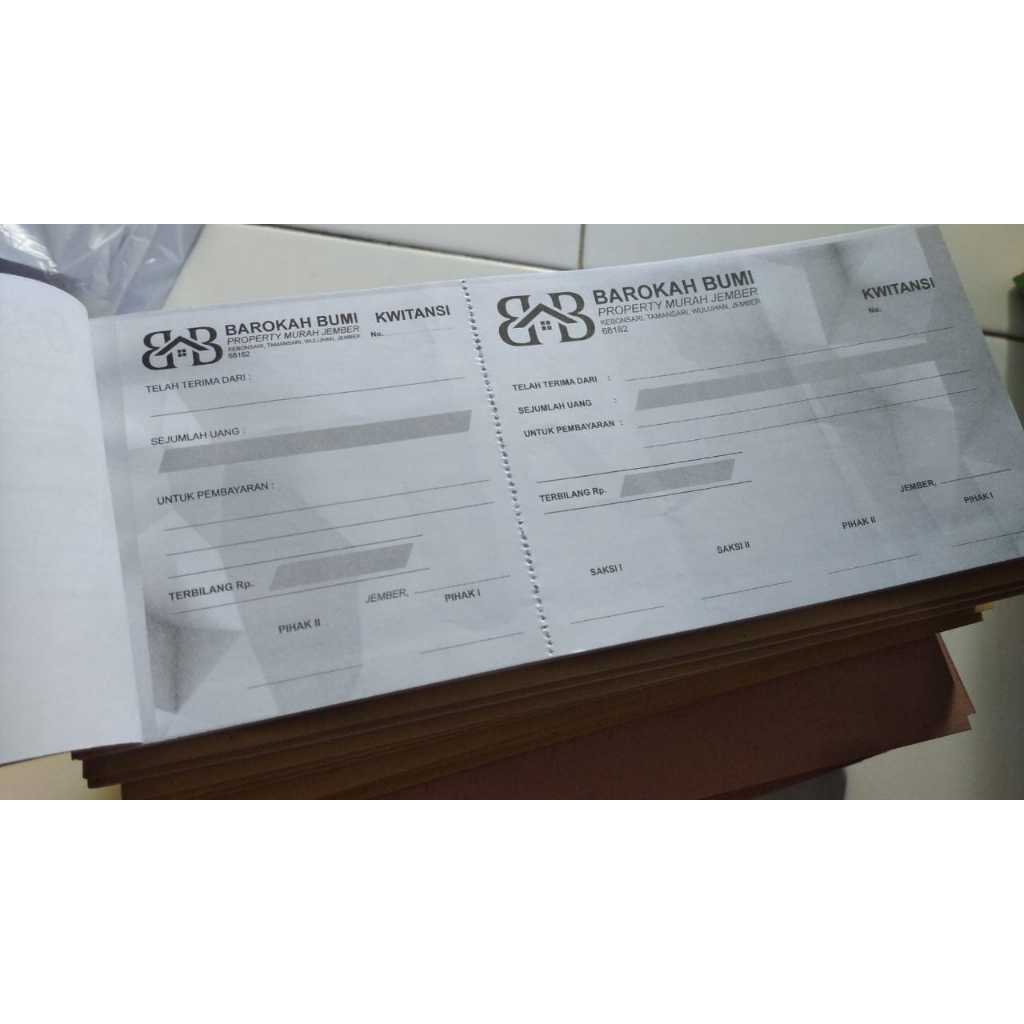 

LINK KHUSUS Cetak Kuitansi Full Colour