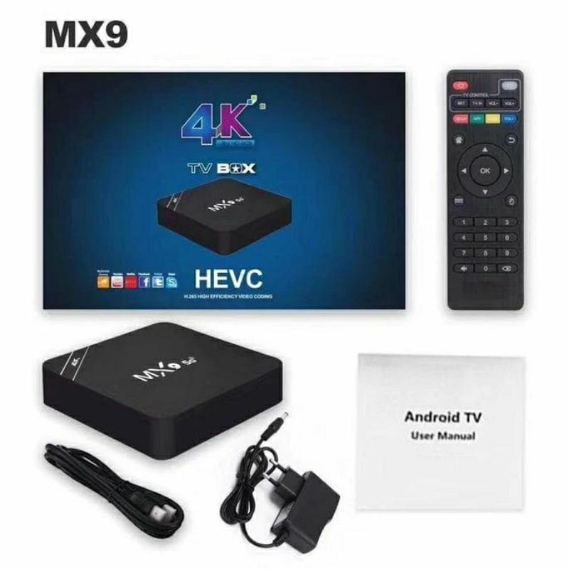 android tv box MX9 4K