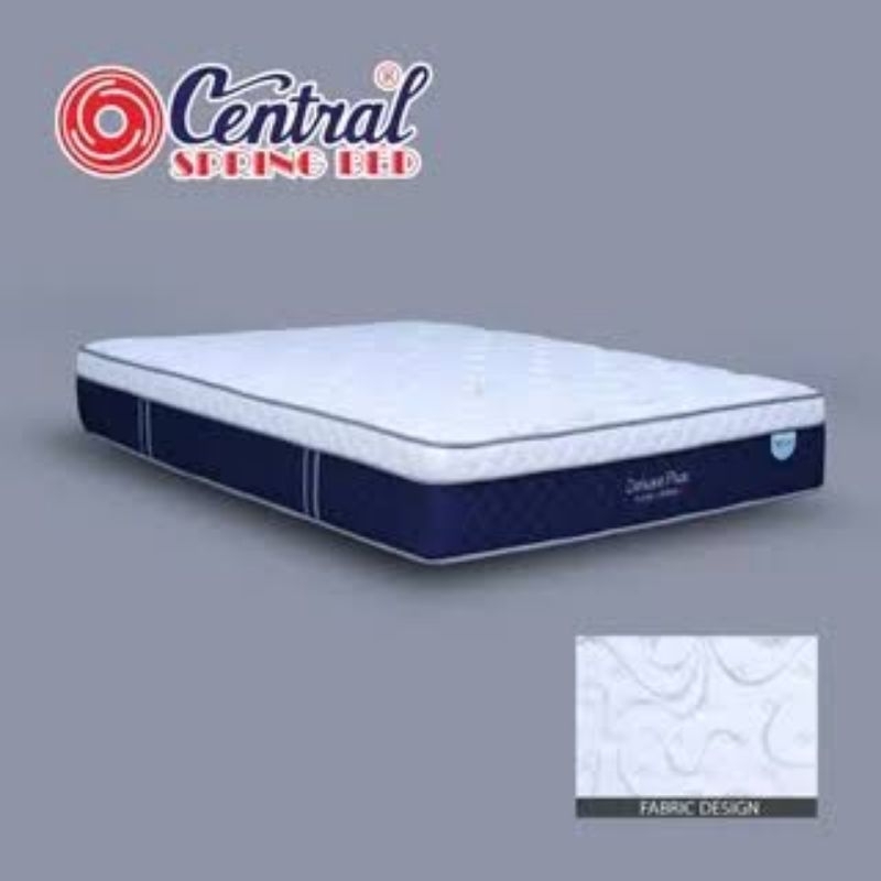 Set Central deluxe pocket plus 160 divan sandaran Bonita kasur spring bed pocket spring