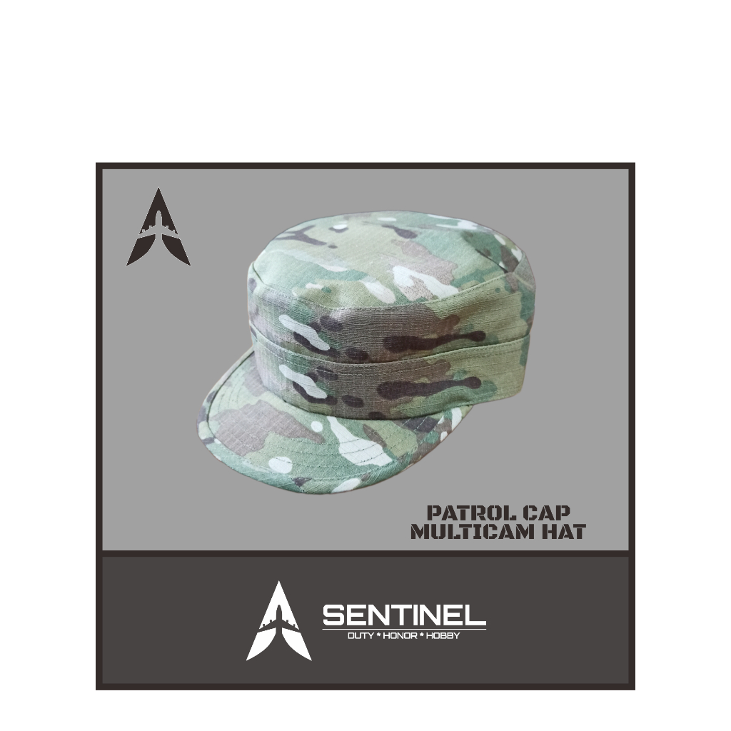 TOPI PATROL CAP LORENG MULTICAM