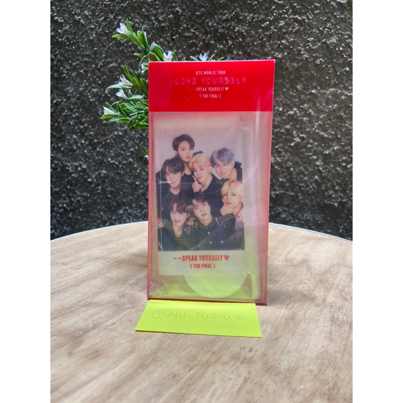 Official Merch BTS Mini Flag Speak Yourself