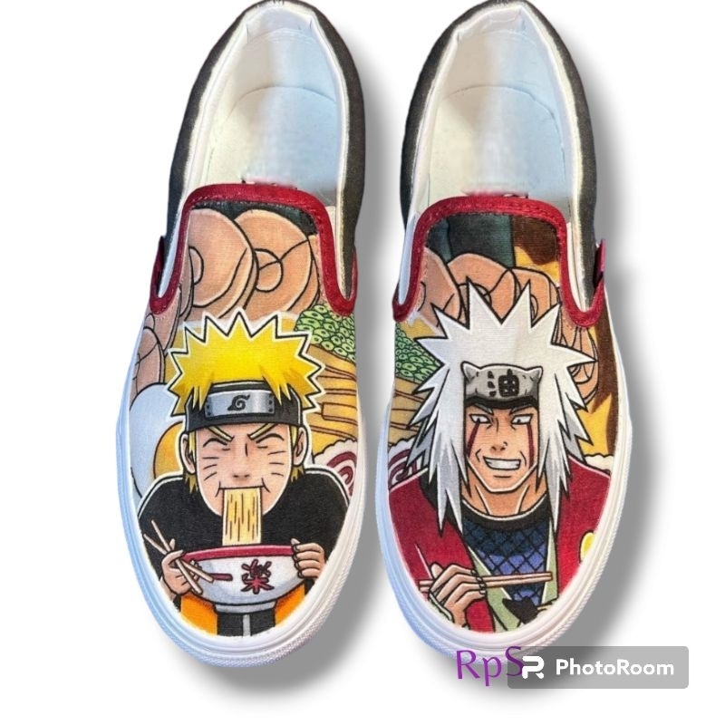 Sepatu Anime Custom Naruto Ramen