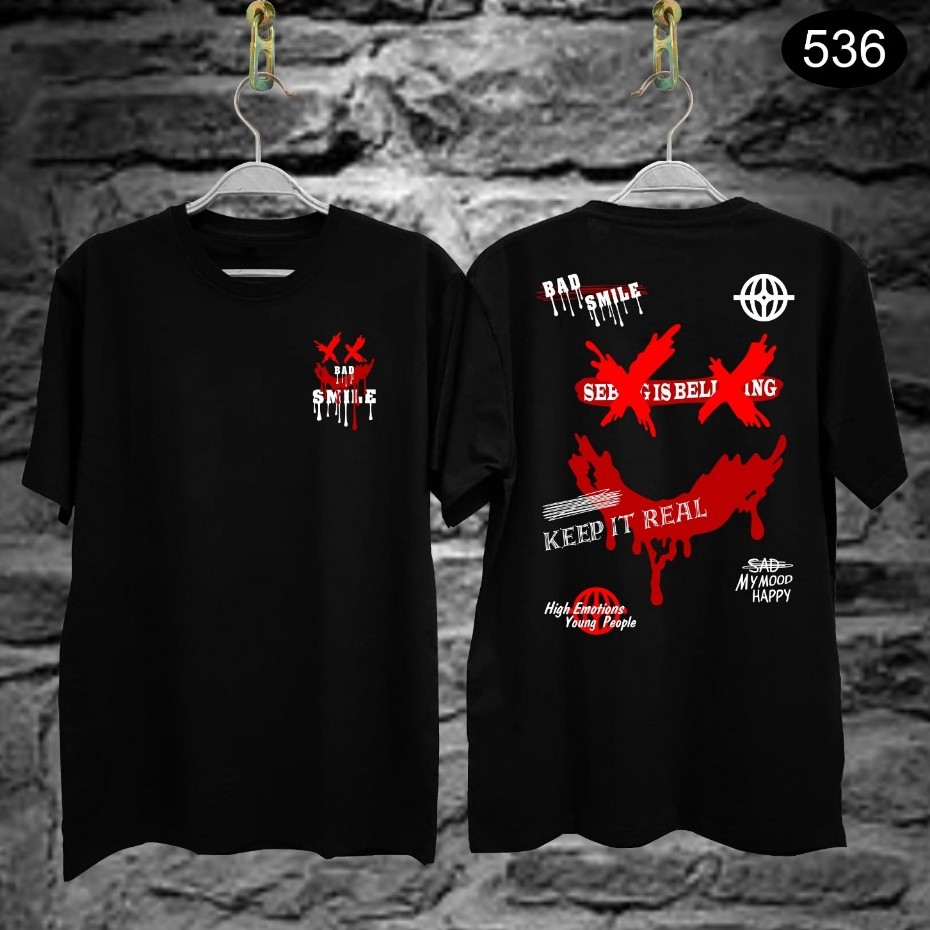 Kaos Tshirt Pria Terbaru Samurai Jepang Robot Warna Hitam Distro Lengan Pendek Motif Sablon Bergamba