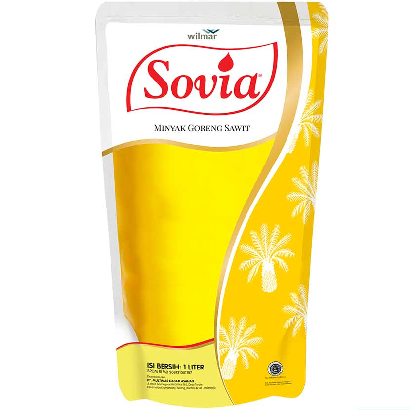 

MINYAK GORENG SOVIA 1 LITER