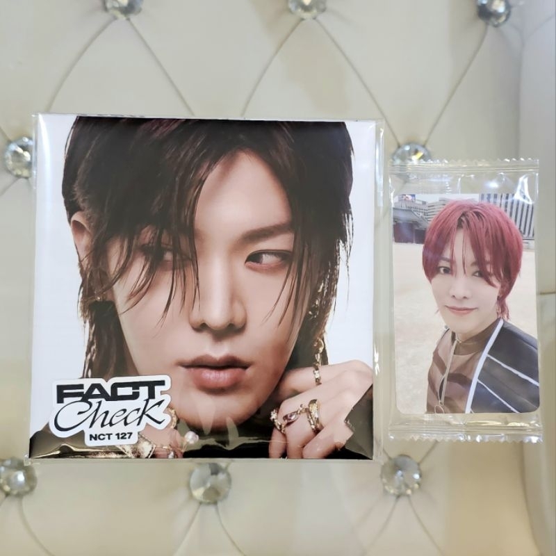 FACT CHECK EXHIBIT VER YUTA ALBUM UNSEALED + PC YUTA POB KTOWN (YUTA SET) READY INA
