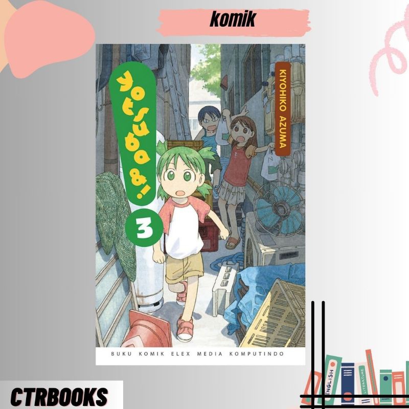 Buku Komik-Yotsuba& 3 Original
