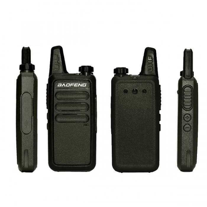 HT Baofeng BF-R5 Mini Walkie Talkies UHF 400-470MHz Two Way Radio HT Komunikasi