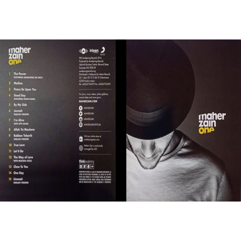 cd maher zain album one 2016