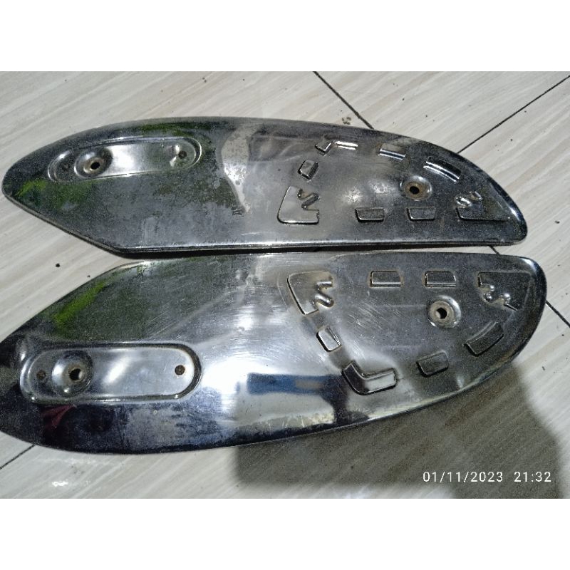 tameng crom pelidung tengki yamaha L2 L2G second original layak pakai